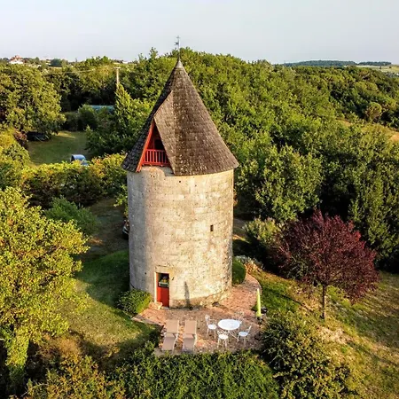 Villa Moulin De Pailleres - Avec Bain Nordique Et Vue Panoramique Galapian Exterior foto