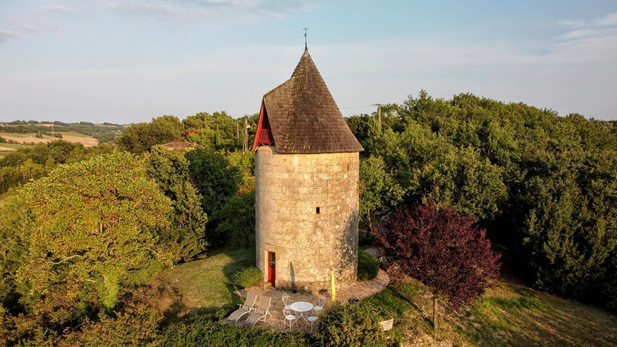 Moulin De Pailleres - Avec Bain Nordique Et Vue Panoramique Ferienhaus Galapian